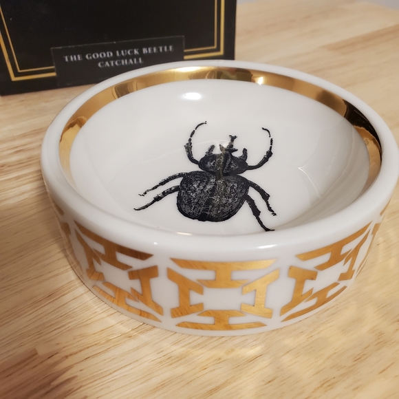Jonathan Adler for India Hicks Good Luck Beetle Scarab Catchall - Picture 5 of 7